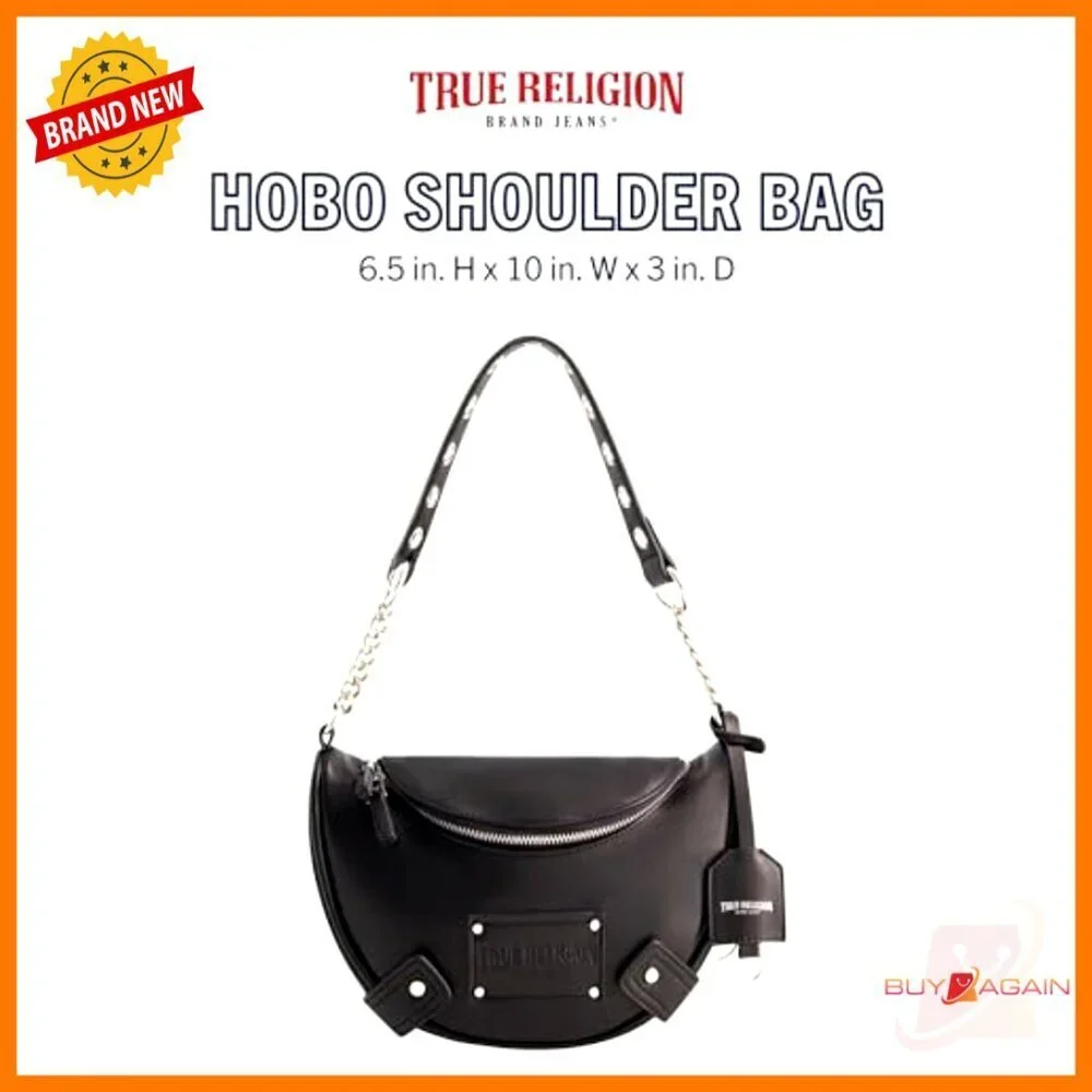 Faux Suede Hobo Bag with Chain Handle, Small Shoulder Purse